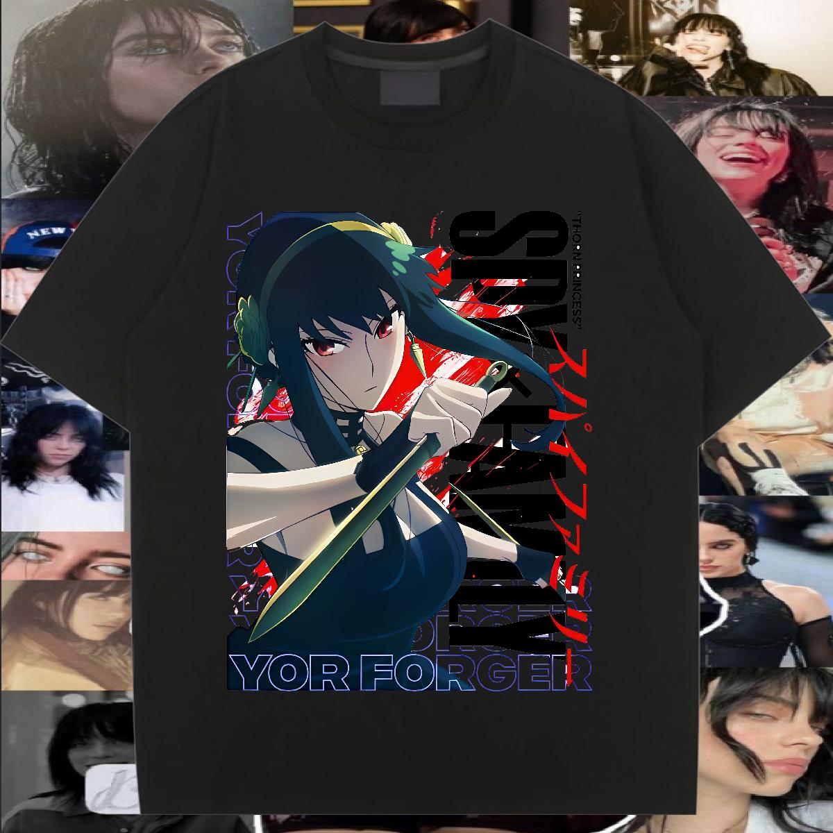 2024 Designer T Shirt For Woman Crew Neck Cotton Daily Outfit Lady T shirt Cartoon Print Loose Clothes Shirt