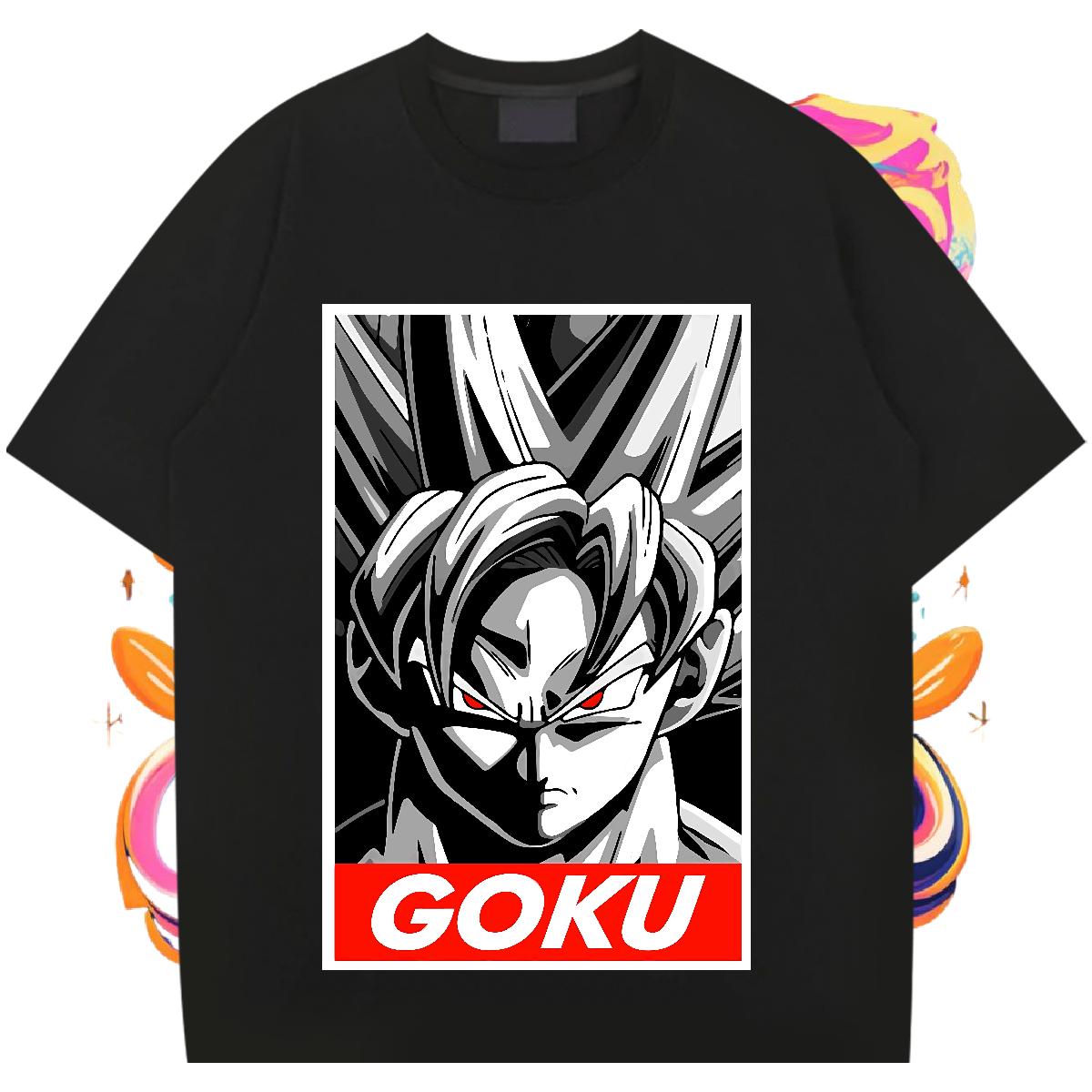 Casual New Man T Shirts Anime Street Wear Men Tshirts Cotton Breathable Soft Wholesale