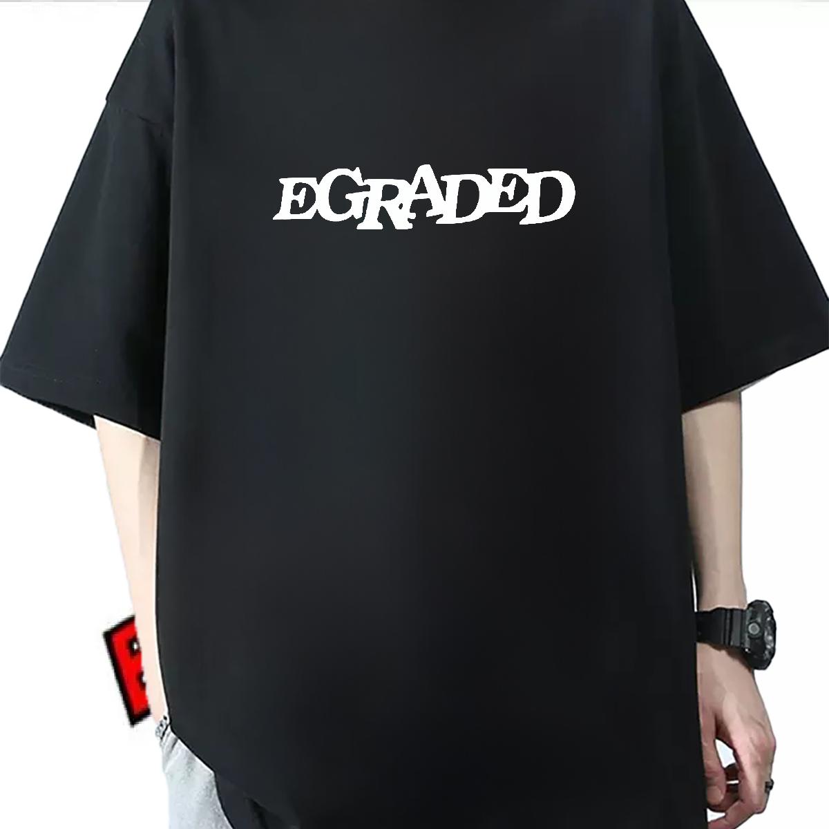 2024 T-Shirts for Men Oversized Street Men Tops Tees Breathable Crew Neck Cool Design