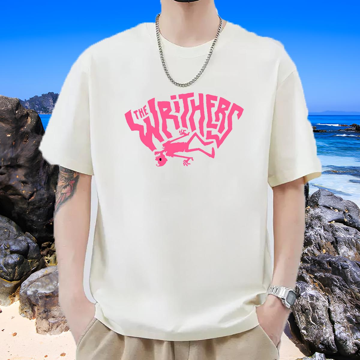 Designer Fashion Mens T Shirts DIY Printed Men Tees Spring Summer Short Sleeve Cotton O-Neck Cool Tops Shirt