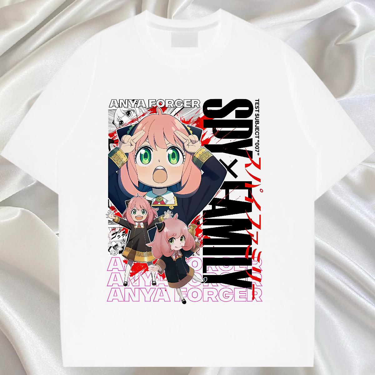 Fashion New T Shirts Women Breathable Crew Neck Cartoon Anime Tees Sports Casual Loose fit Woman Tshirt