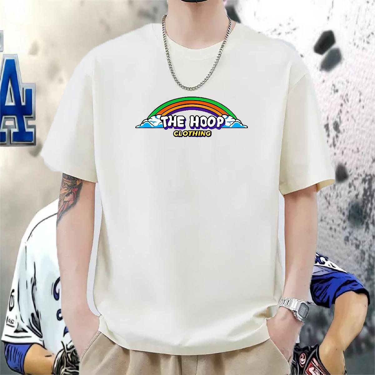 Brand T Shirt For Man Street Casual Breathable Crew Neck Cotton Men Clothes T-Shirt Wholesale Cartoon Printing S-3XL Tops