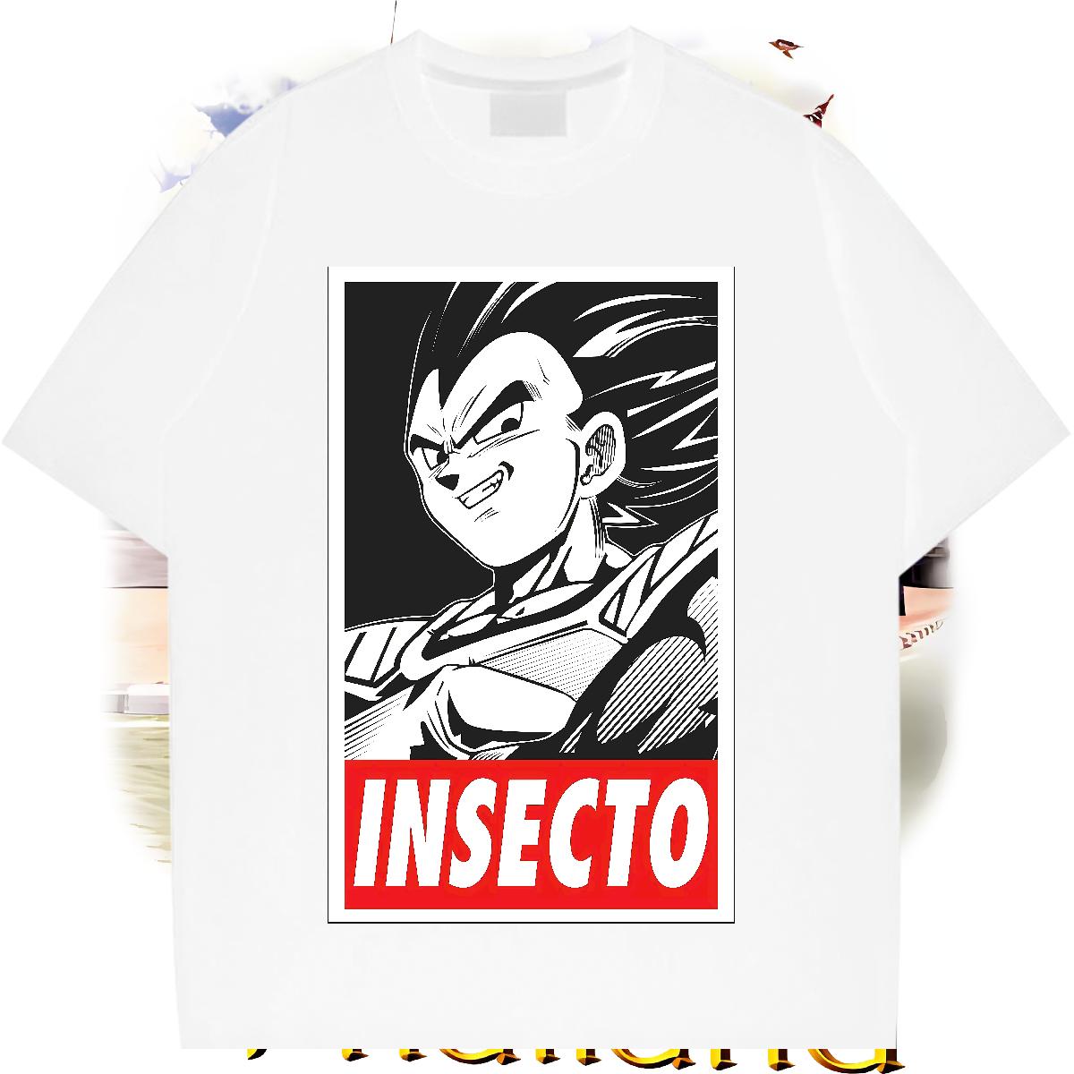 2024 T-Shirts Cartoon Print Spring Summer Men Tops Tees Breathable Crew Neck Comfortable