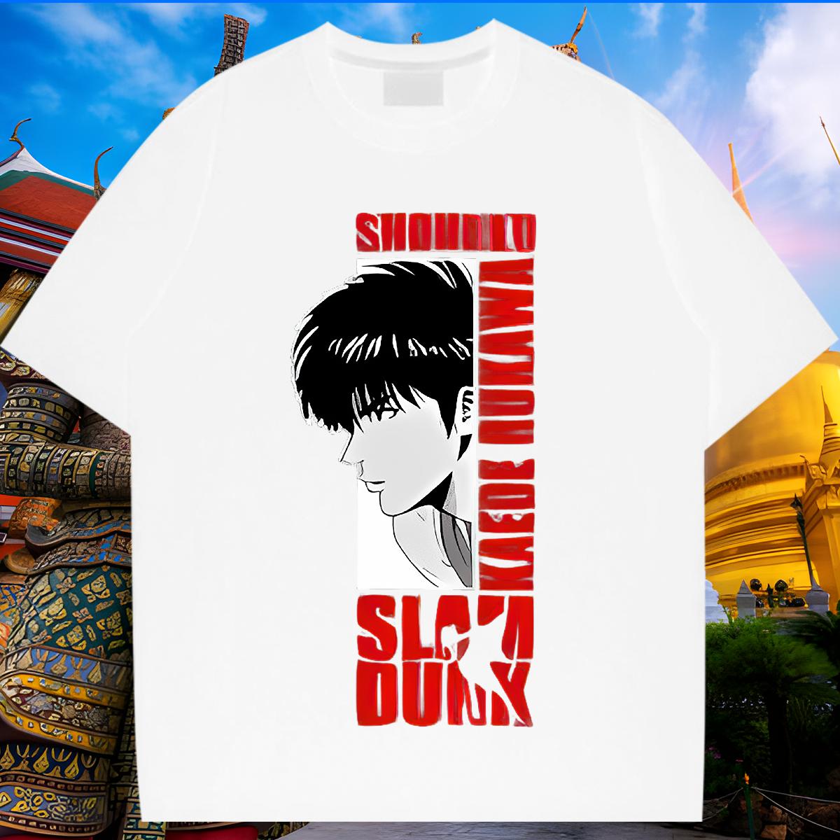 Factory Direct T-Shirts Short sleeve Cotton Soft High Street Hip Hop Tshirt for Man Woman Cartoon Printing S-3XL 5A Clothes Shirt