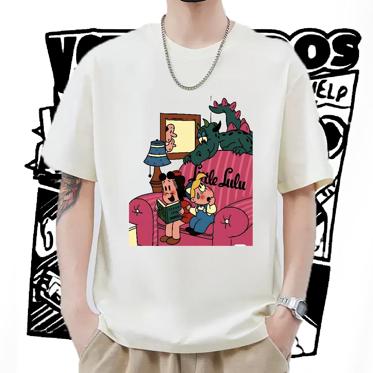 2024 Designer Men T Shirts Black Oversized Hip Hop Street Mens Tshirts Short Sleeve Cotton O-Neck Loose Fit