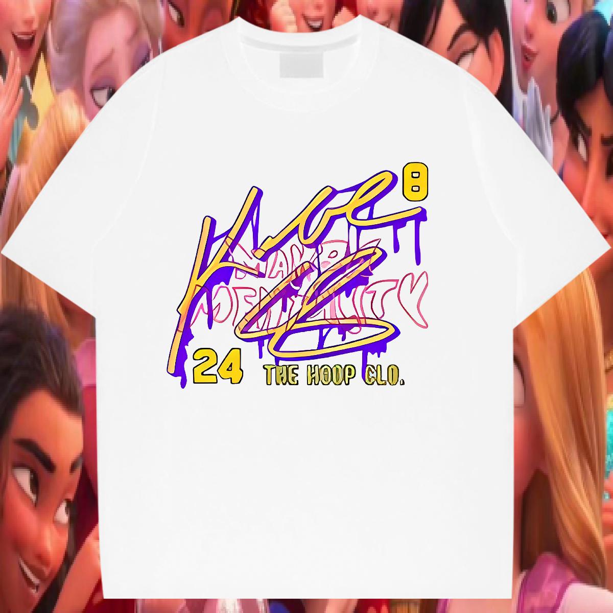 2024 Designer T Shirts Men Cartoon Print Casual Daily Wear Tshirts 180g Cotton High Quality