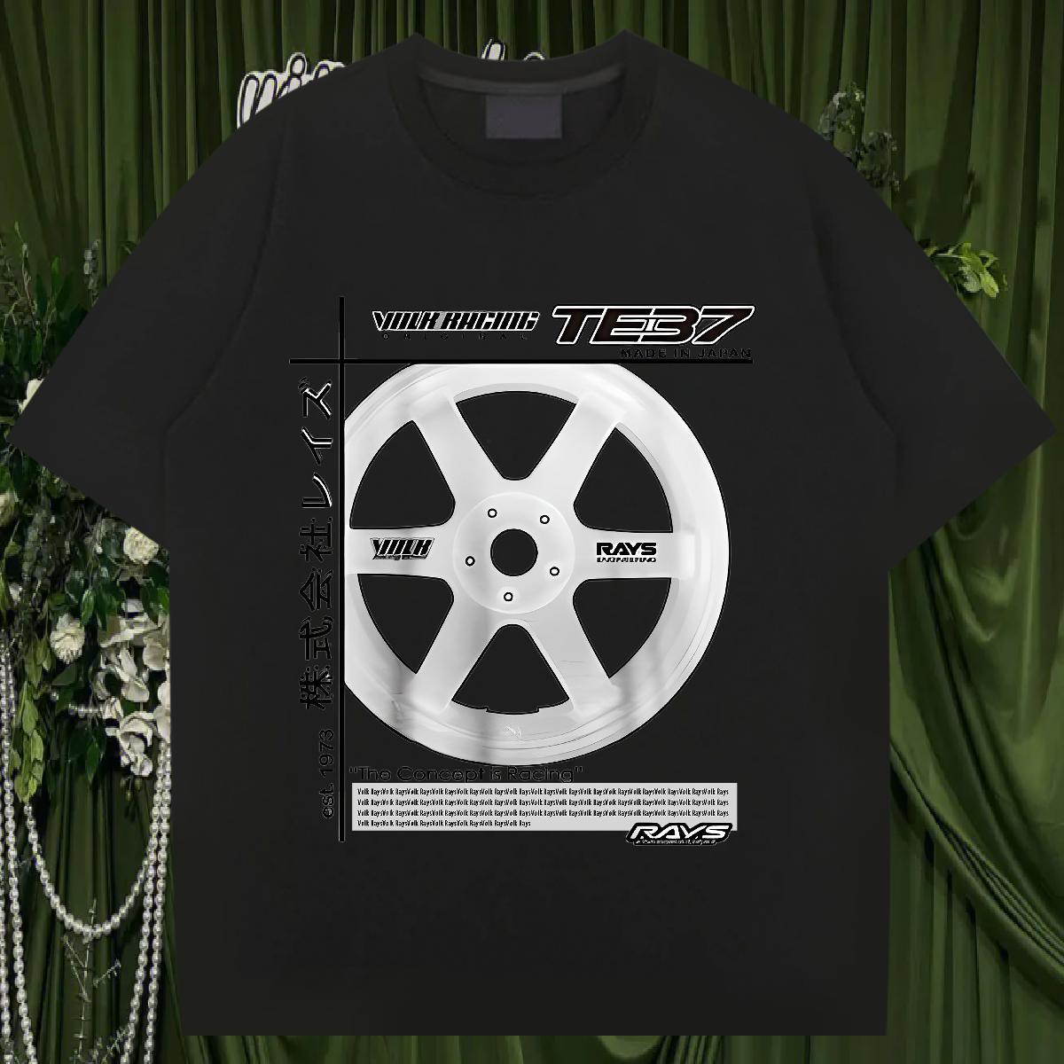 Cool Couples T Shirts Breathable Crew Neck Cotton Summer Casual T-Shirts for Men Anime Print Fashion Designer Wear