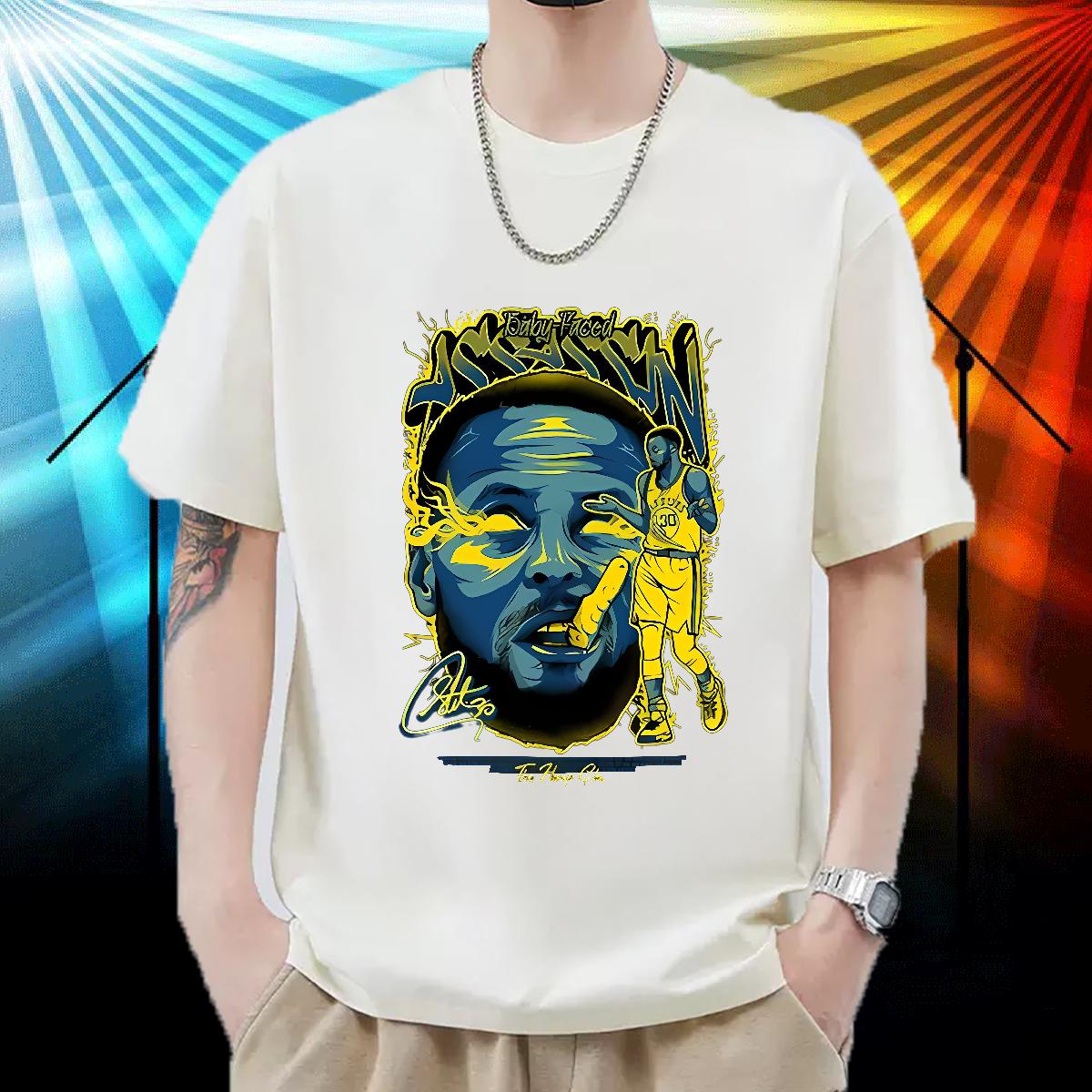 Custom Men T Shirts Anime Summer Casual Men Clothes T-Shirt Cotton O Neck Short Sleeves High Quality