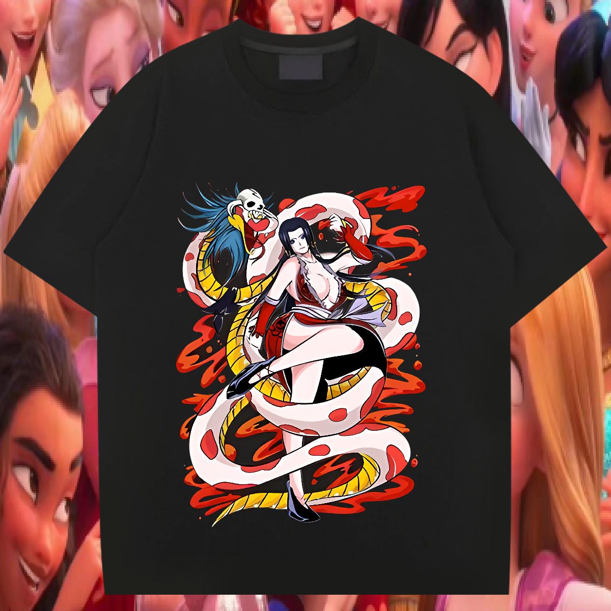 Casual New T shirt Floral Print Hip Hop Street Men Clothes T-Shirt Cotton O Neck Short Sleeves Loose Fit