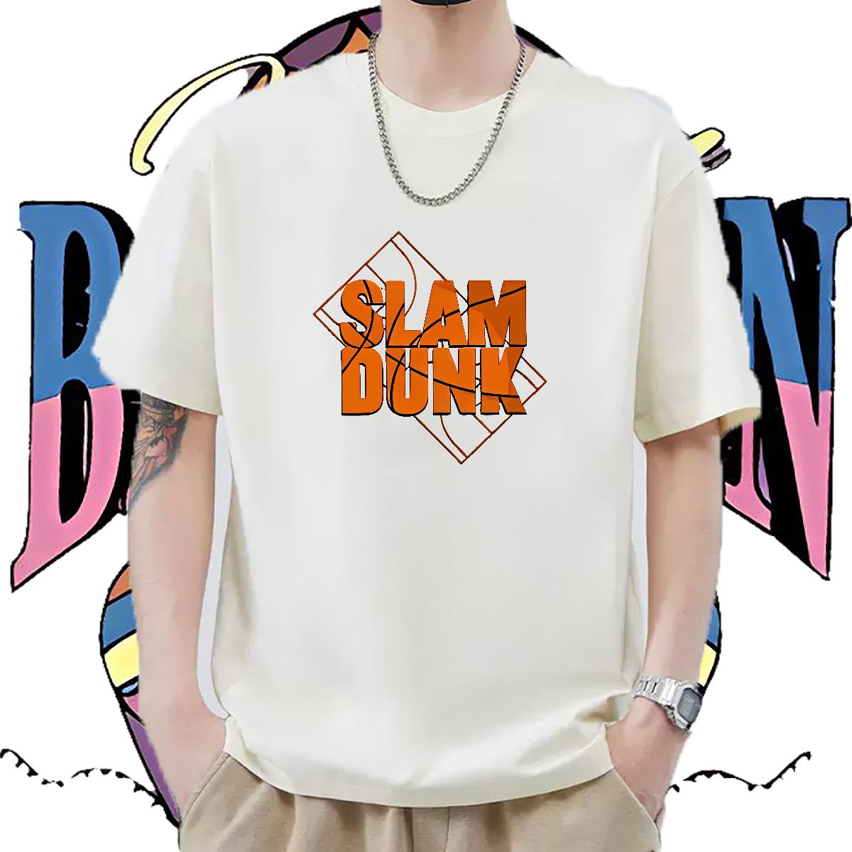 Classic Men T Shirts Cartoon Printing S-3XL Men Tops Tees Casual Beach Cotton Breathable Soft Designer Tops Shirt