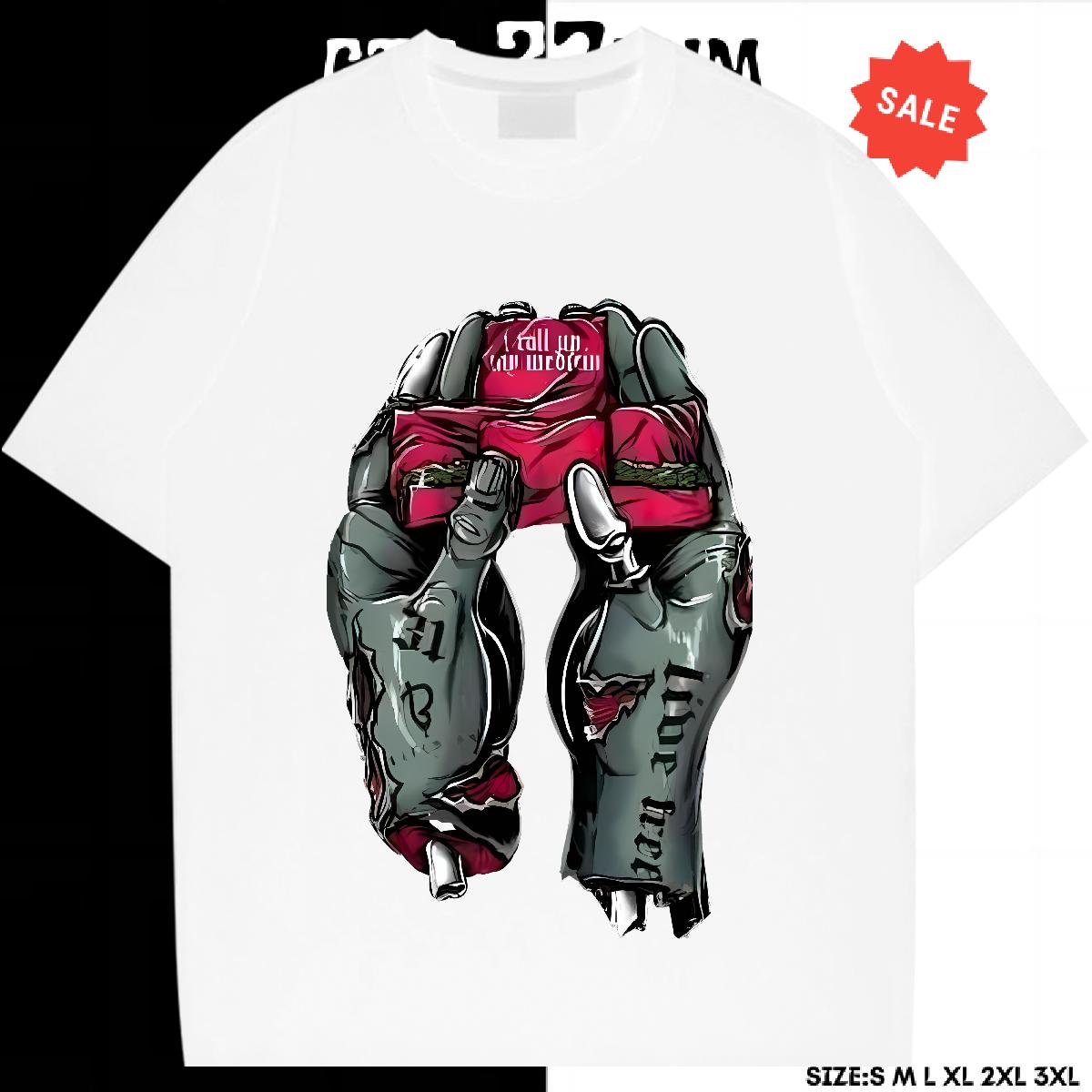 Wholesale T Shirt For Man Street Casual Breathable Crew Neck Mens Tshirts Designer Customized Clothes