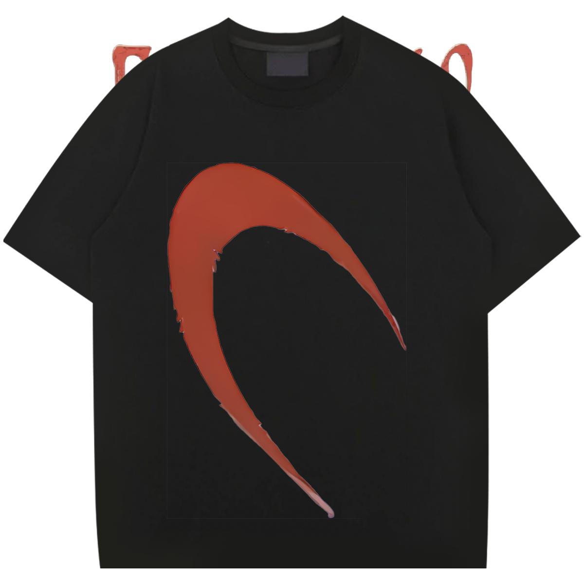 Designer T-Shirts for Men Street Wear O-Neck Short Sleeve Cotton Couples T Shirts DIY Custom Printing Clothings