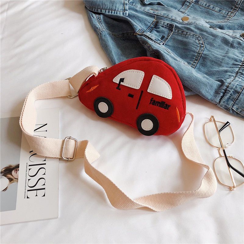 Childrens Crossbody Bag Cartoon Small Bag Cute Car Backpack Fashionable Single Shoulder Bag Boys Girls Accessories Kids Toys DPD24071316