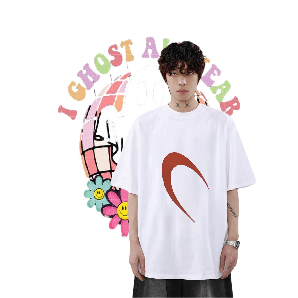 New Designer T Shirts Men Floral Print Tshirt for Man Woman Sports Casual Cotton Breathable Unisex Clothings