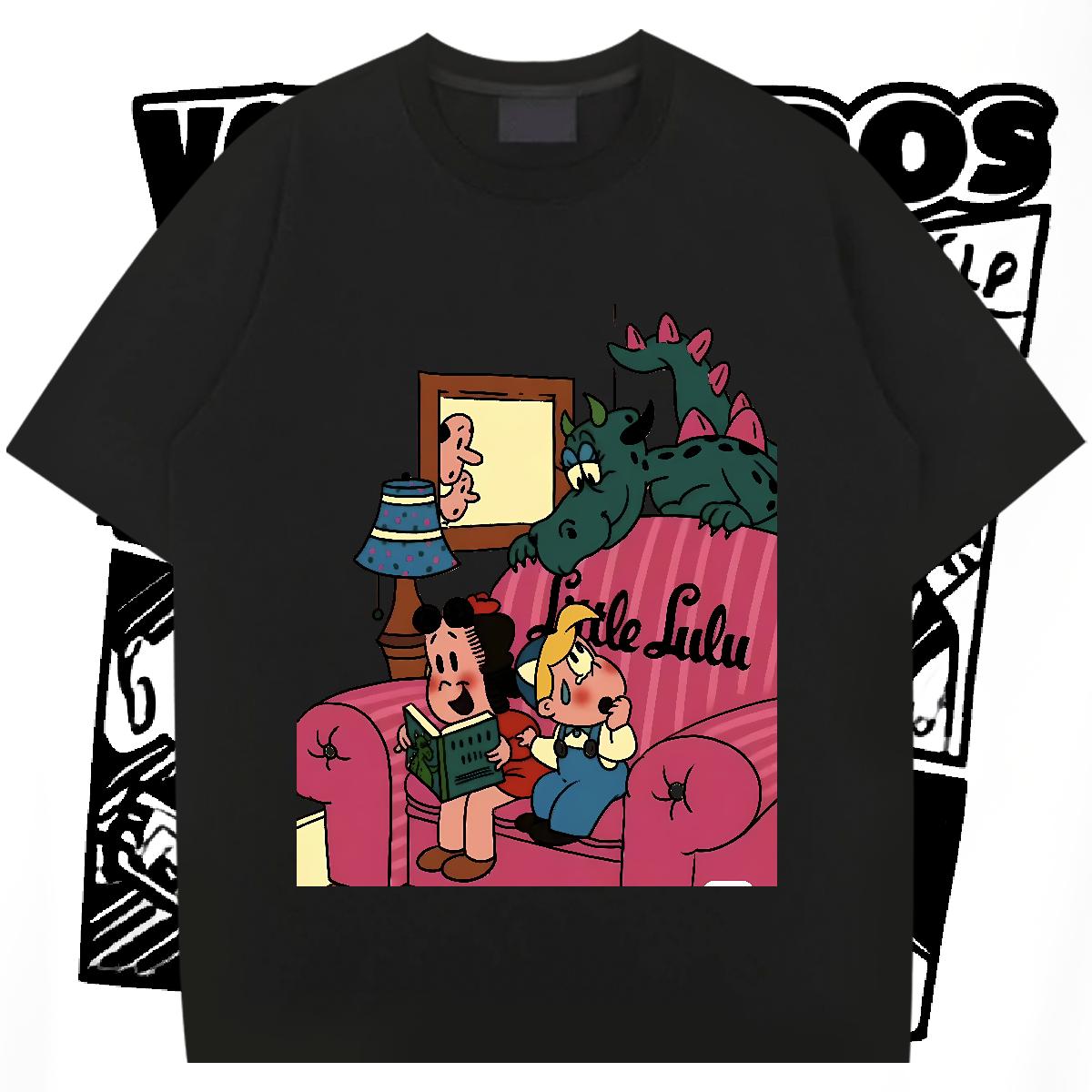 2024 Designer Men T Shirts Black Oversized Hip Hop Street Mens Tshirts Short Sleeve Cotton O-Neck Loose Fit