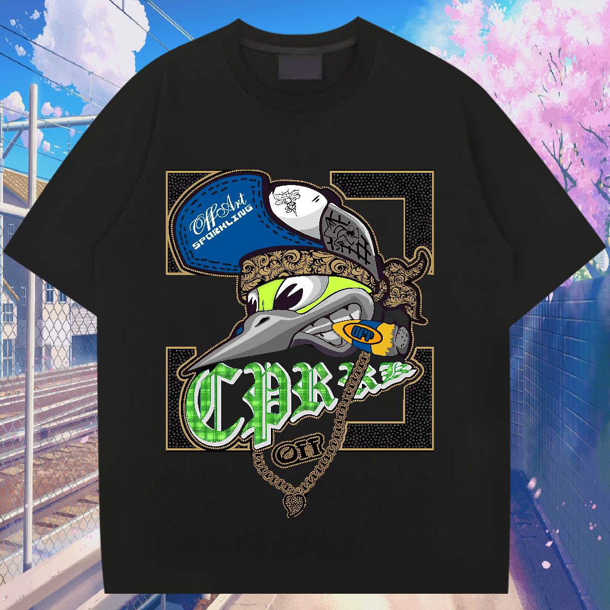 Classic T-Shirts for Men Skull Casual Daily Wear Tshirt for Man Woman Cotton Breathable Short Sleeve Soft