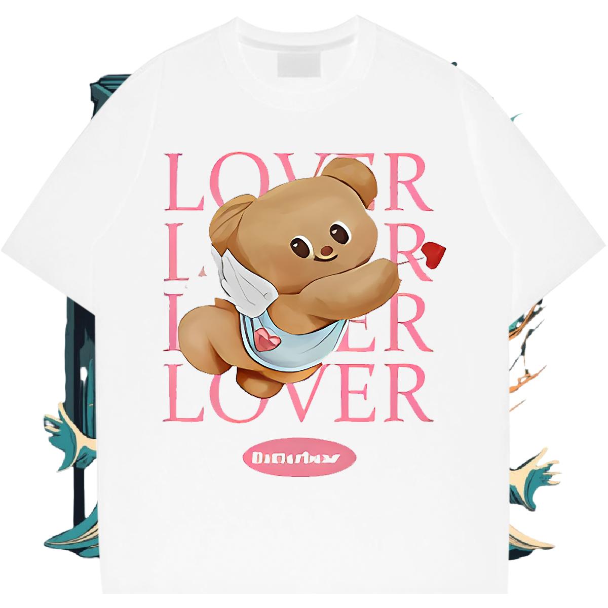 Designer Tshirt for Man Woman Cotton O Neck Short Sleeves Daily Outfit T Shirt For Man Customized Print DIY Customized Wear