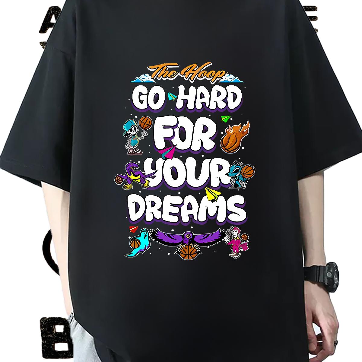 Loose T Shirt For Man Daily Wear Short sleeve Cotton Soft Men Tops Tees 2024 Designer Cartoon Print Tee Shirt