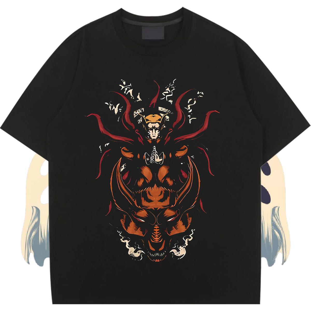 New Womens T Shirts Cotton Breathable Short Sleeve Cartoon Anime Polos Sports Street Wear Unisex Couples T Shirts