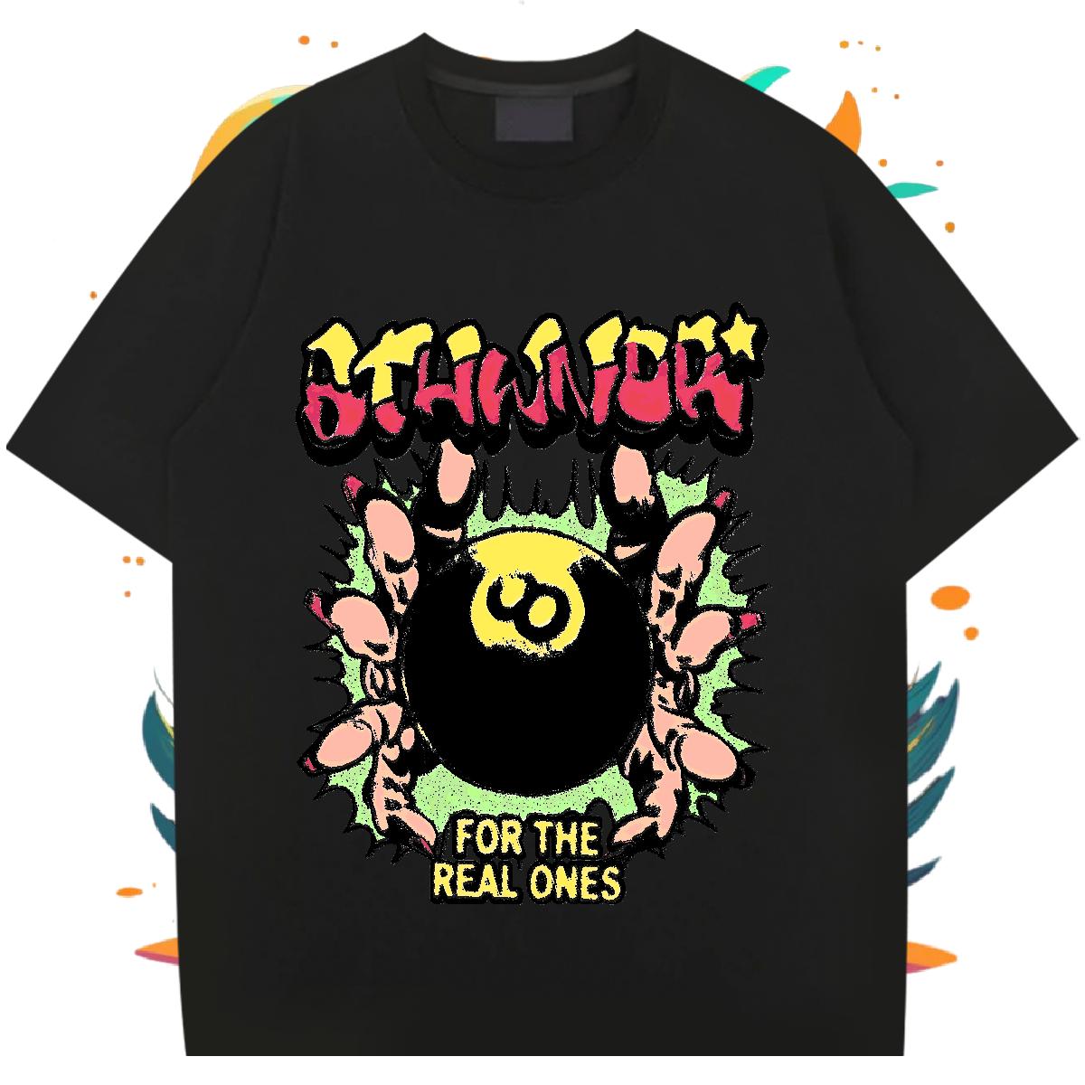 Designer Couples T Shirts Cotton Breathable Street Casual T-Shirts for Men Anime 2024 Summer Polos