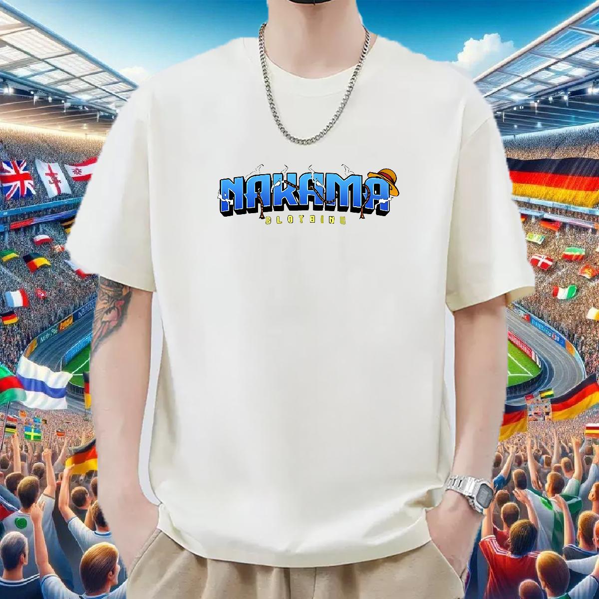 Loose Fit Tshirts Short sleeve Cotton Soft Hip Hop Street T Shirts Men Custom Print Oversized 2024 Summer Polos