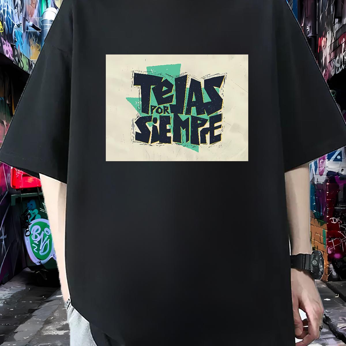 2024 DIY Mens T Shirts DIY Printed Couples T Shirts Hip Hop Street 180g Cotton Comfortable Top Tees