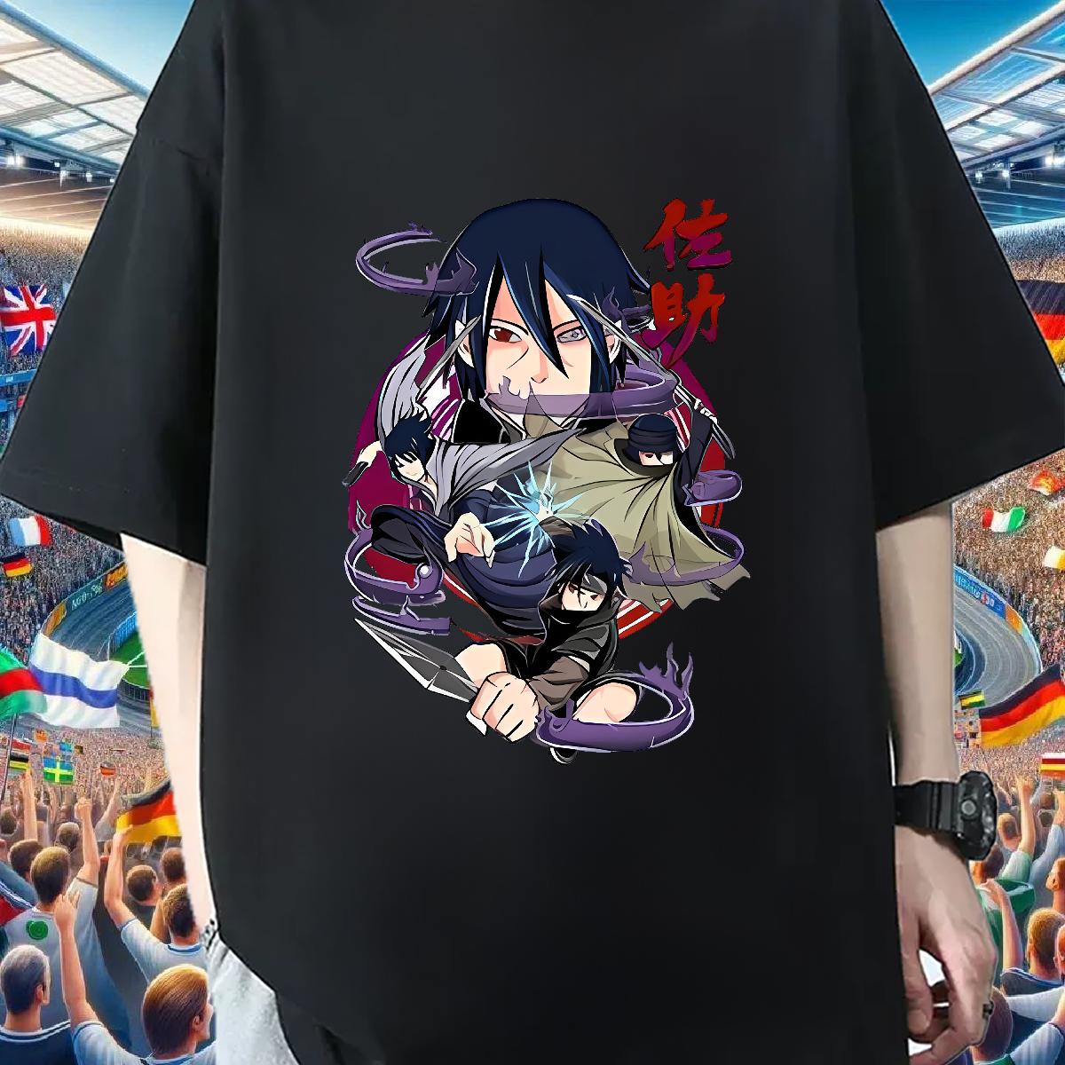 Fashion Casual T-Shirts Oversized Men Tees Daily Outfit Breathable Crew Neck Classic Tops Tees