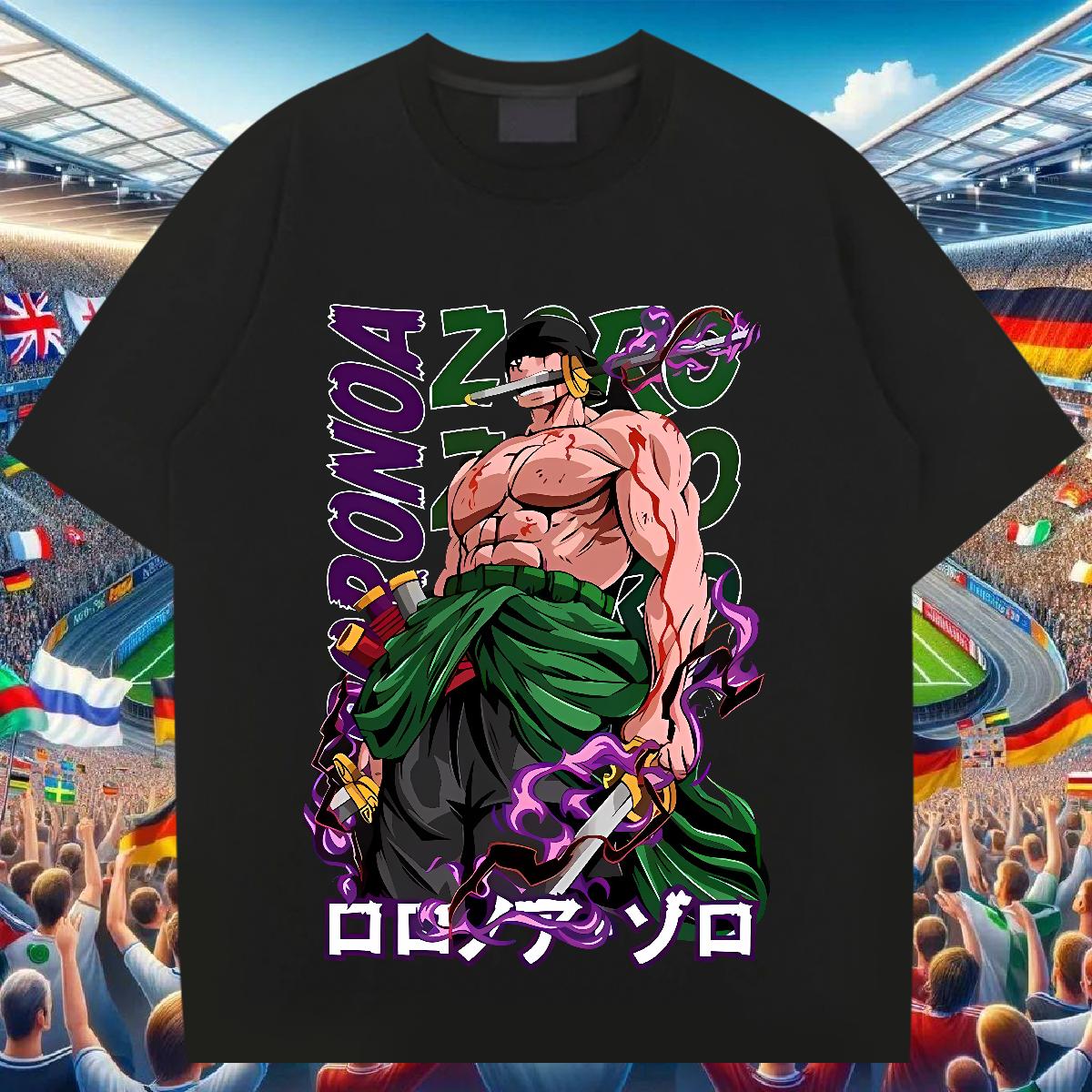 New Designer T Shirt For Man DIY Printed Outdoor Men Tees 180g Cotton Loose Fit