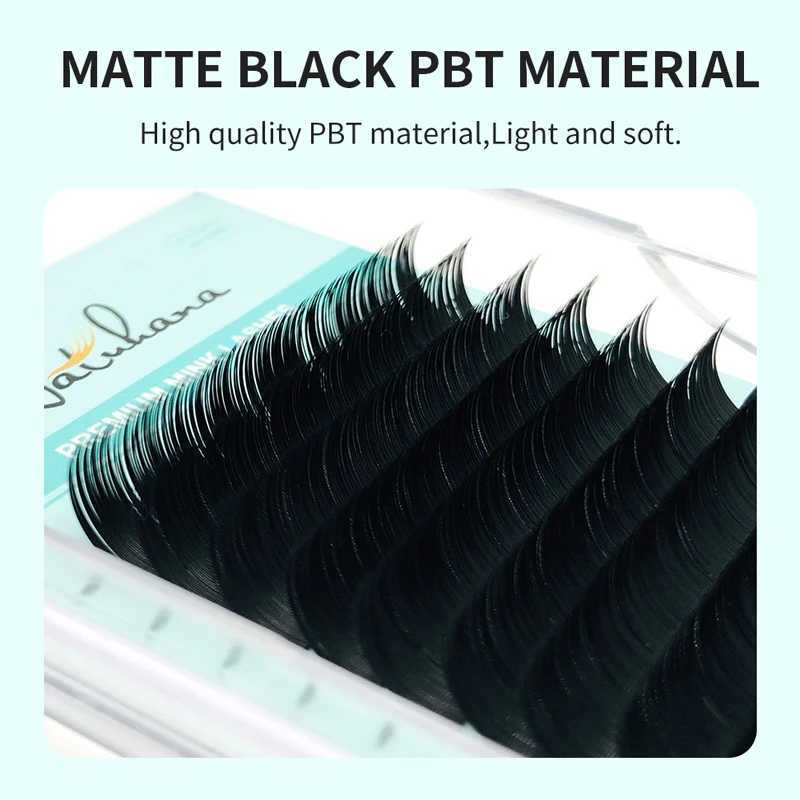 NATUHANA Korea PBT 16Rows B C D Curl Eyelash Extension False Individual Lashes Hand Made Faux Mink Eyelashes for ExtensionsCL240713