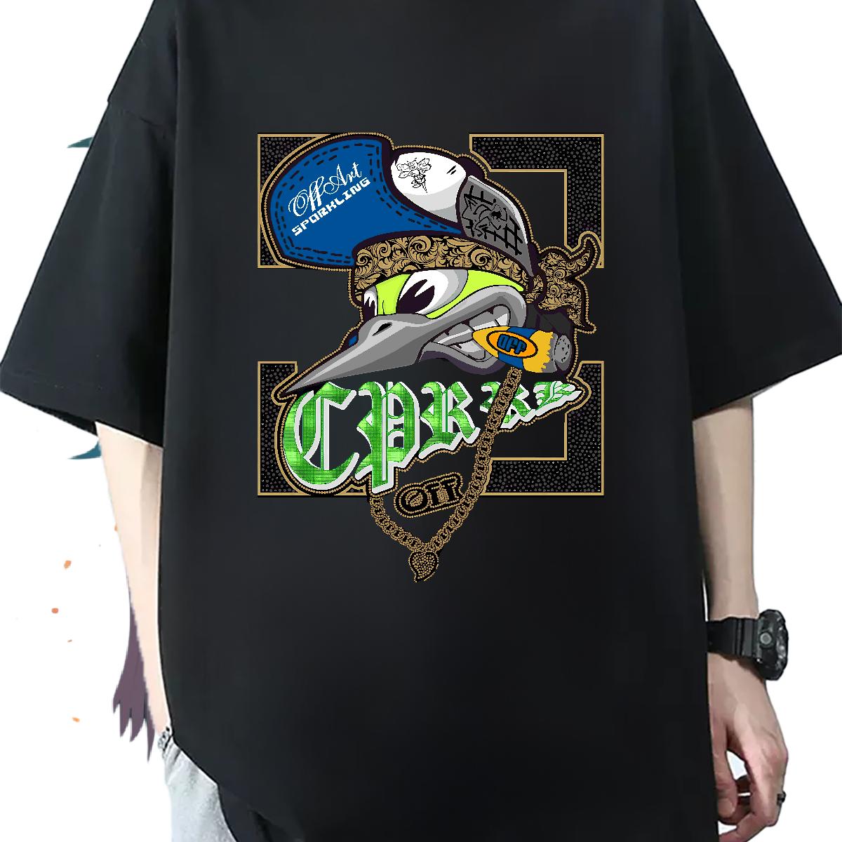 2024 New T shirt Customized Print Mens Tshirts Outdoor Breathable Short Sleeve Loose Fit Tops Shirt