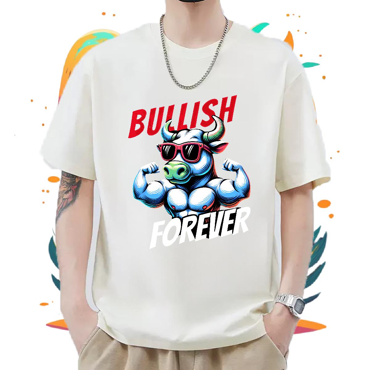 Loose T-Shirts Beach Round Neck Short Sleeve Tshirts 2024 DIY Plus Size Cartoon Tops Shirt