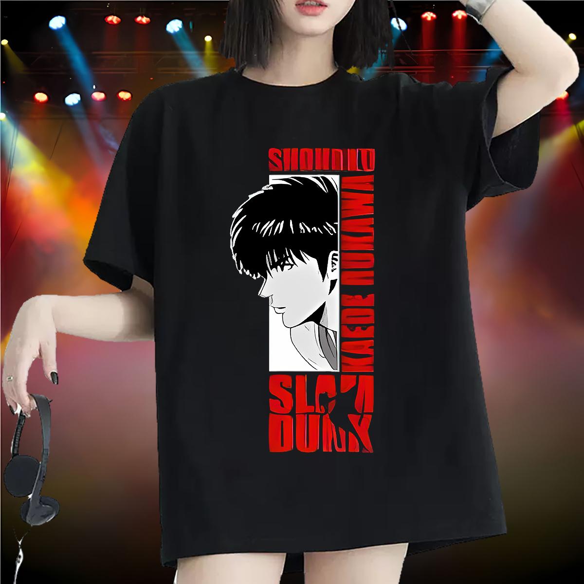 Fashion New Women T Shirts Breathable Short Sleeve Street Casual Women Tshirts Cartoon Floral Printing Loose Tee Shirt