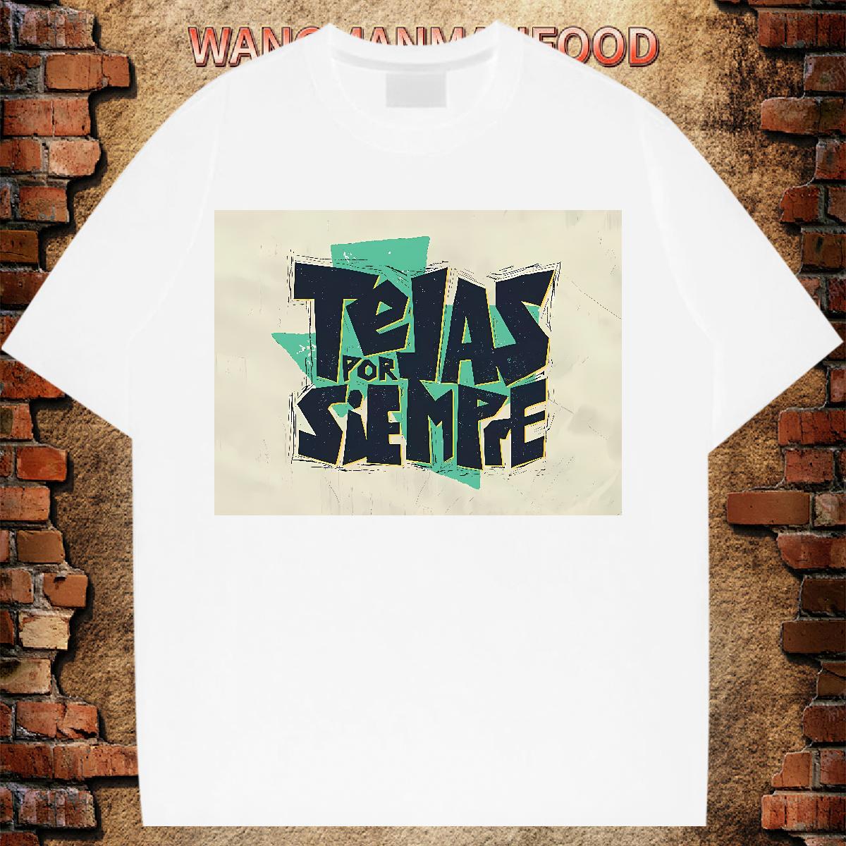 Unisex Mens Tshirts Breathable Crew Neck Casual Daily Wear Mens T Shirts Cartoon Printing S-3XL DIY Clothes