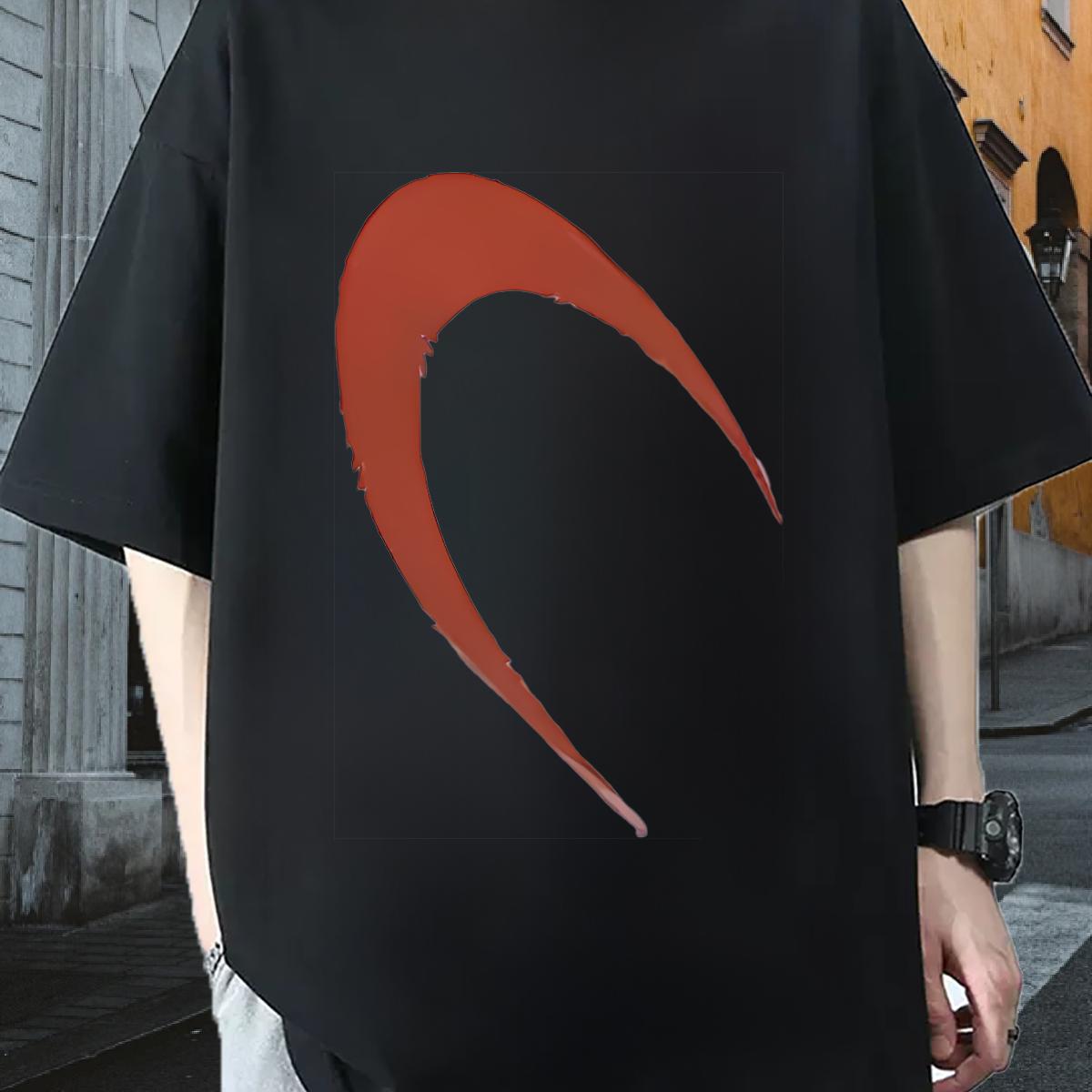 Fashion New T Shirts Men Anime Tshirt for Man Woman Street Wear Cotton Breathable Short Sleeve Loose Fit Polos