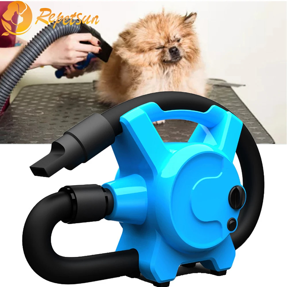 Pet Hair Dryer Dog Cat Grooming Blower Folding Adjustable Drying Blow-dryer Portable Dog Grooming Kit Cats Pet Supplies