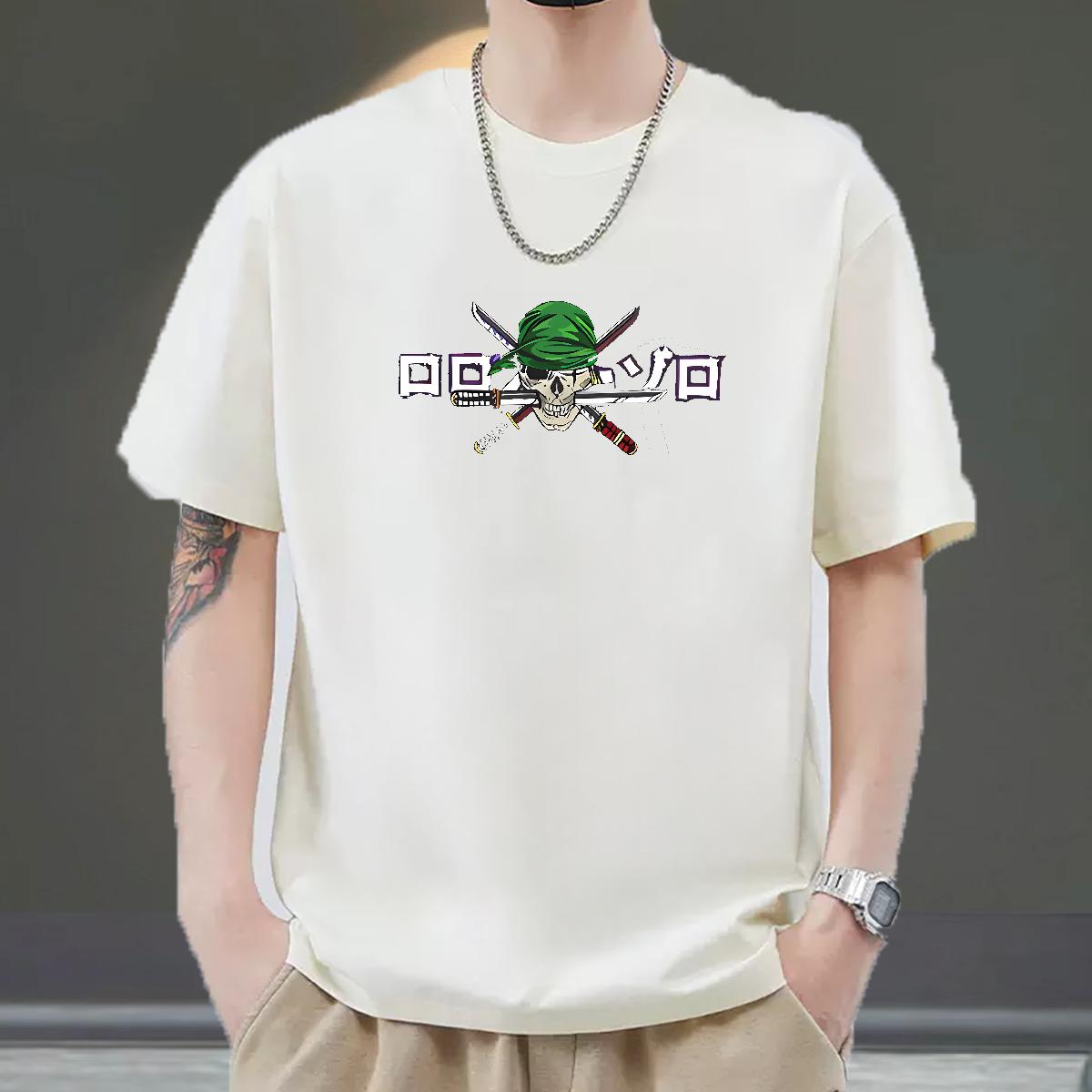 Fashion New T Shirts Men Customized Tshirts High Street Hip Hop Breathable Crew Neck Cotton High Quality Polos