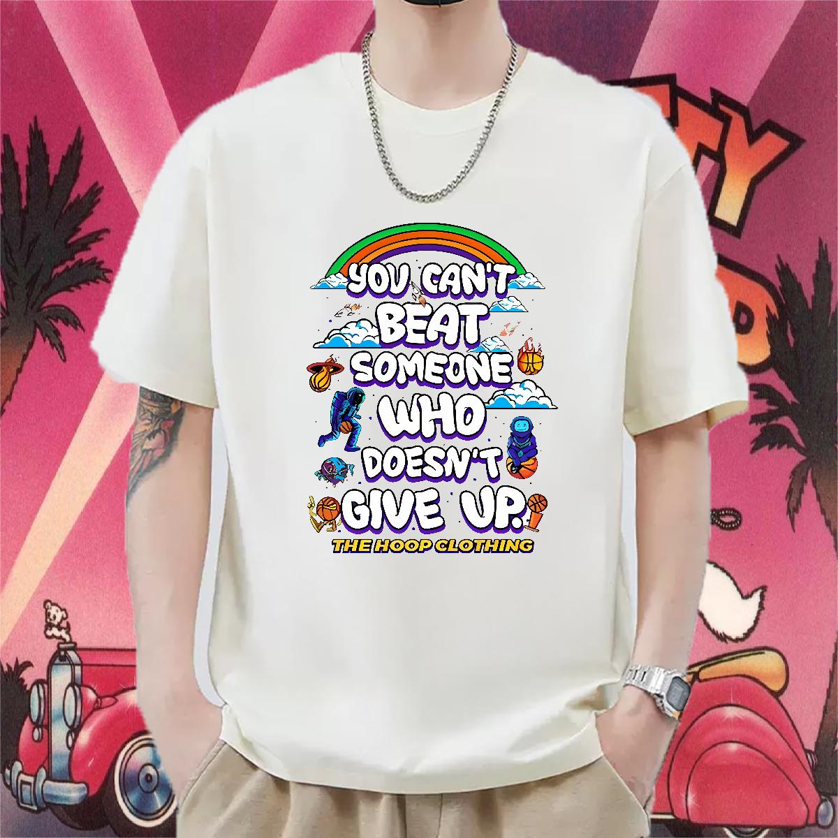 Fashion T Shirt For Man Custom Print Plus Size Anime Printing Street Mens Tshirts O-Neck Short Sleeve Cotton Cool Design