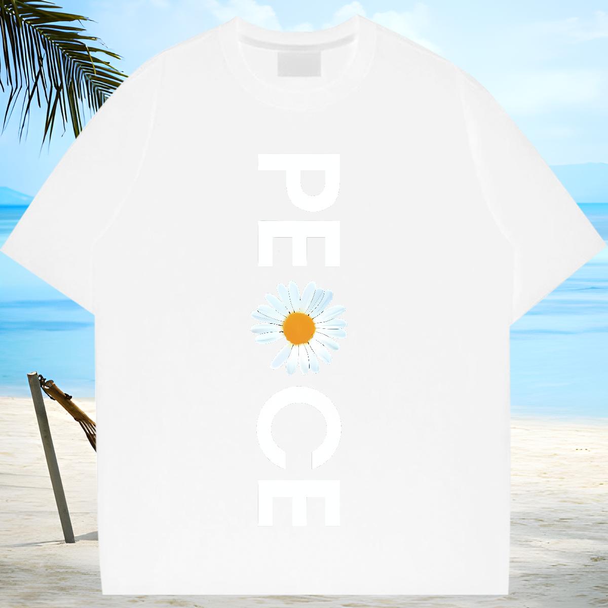 Designer T-Shirts Cotton Comfortable Top Shirts Daily Wear Stylist Couples T Shirts Custom Cartoon