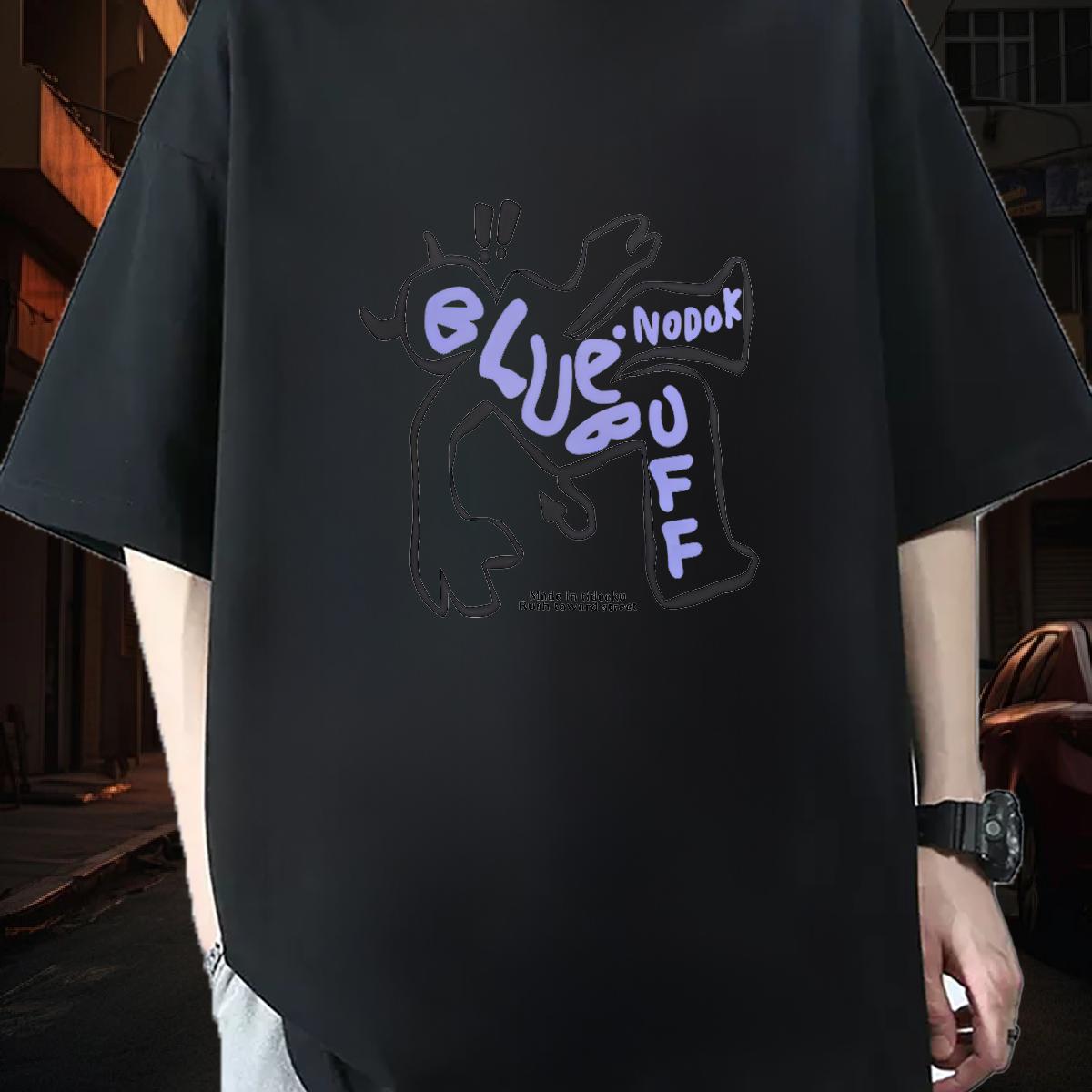 Fashion Casual Men T Shirts Custom Printing Street Casual Tshirts Short Sleeve Cotton O-Neck Designer