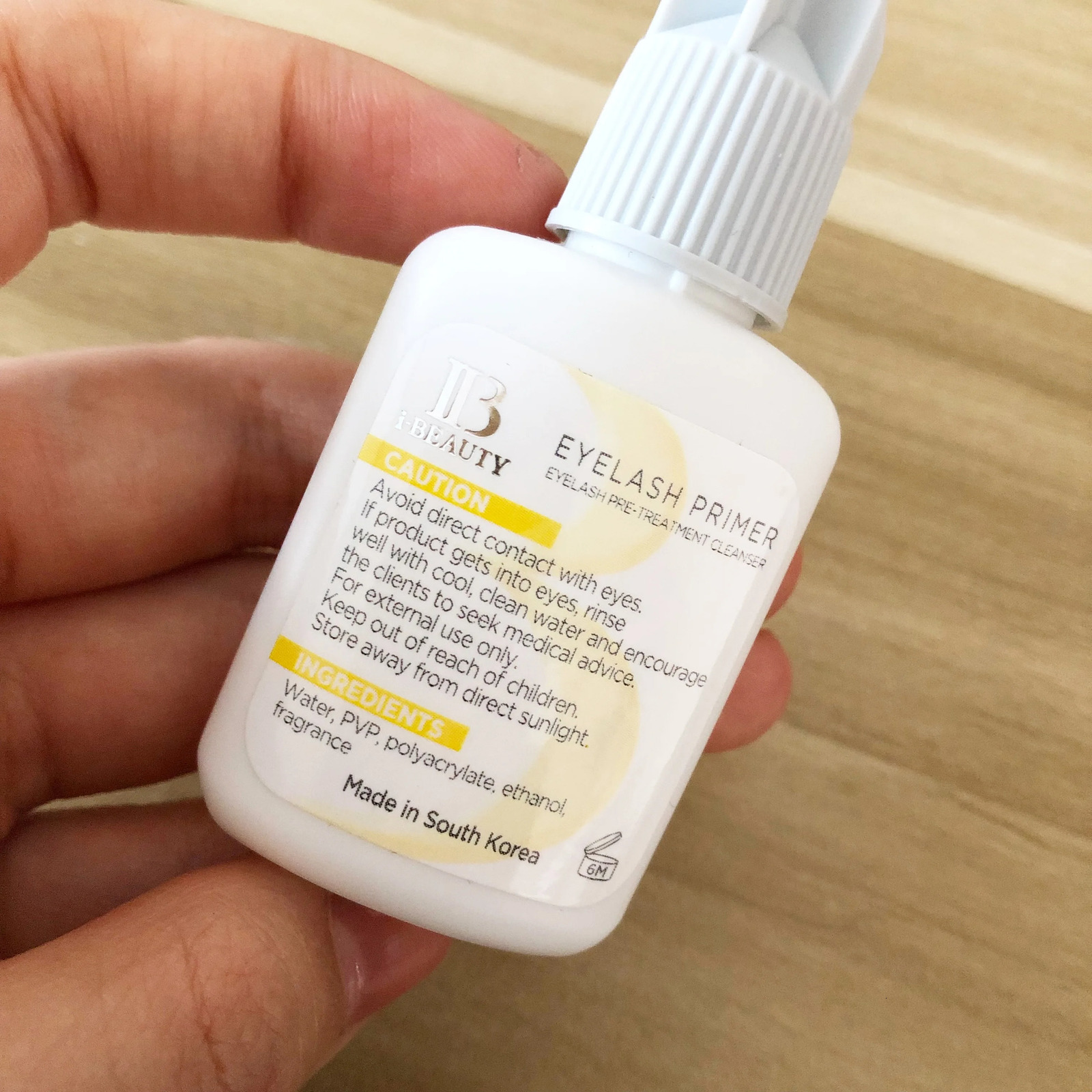 1 bottle of professional IB primer eyelash extension glue 15ml Korean original false eyelash glue supplier wholesale makeup tools 240713