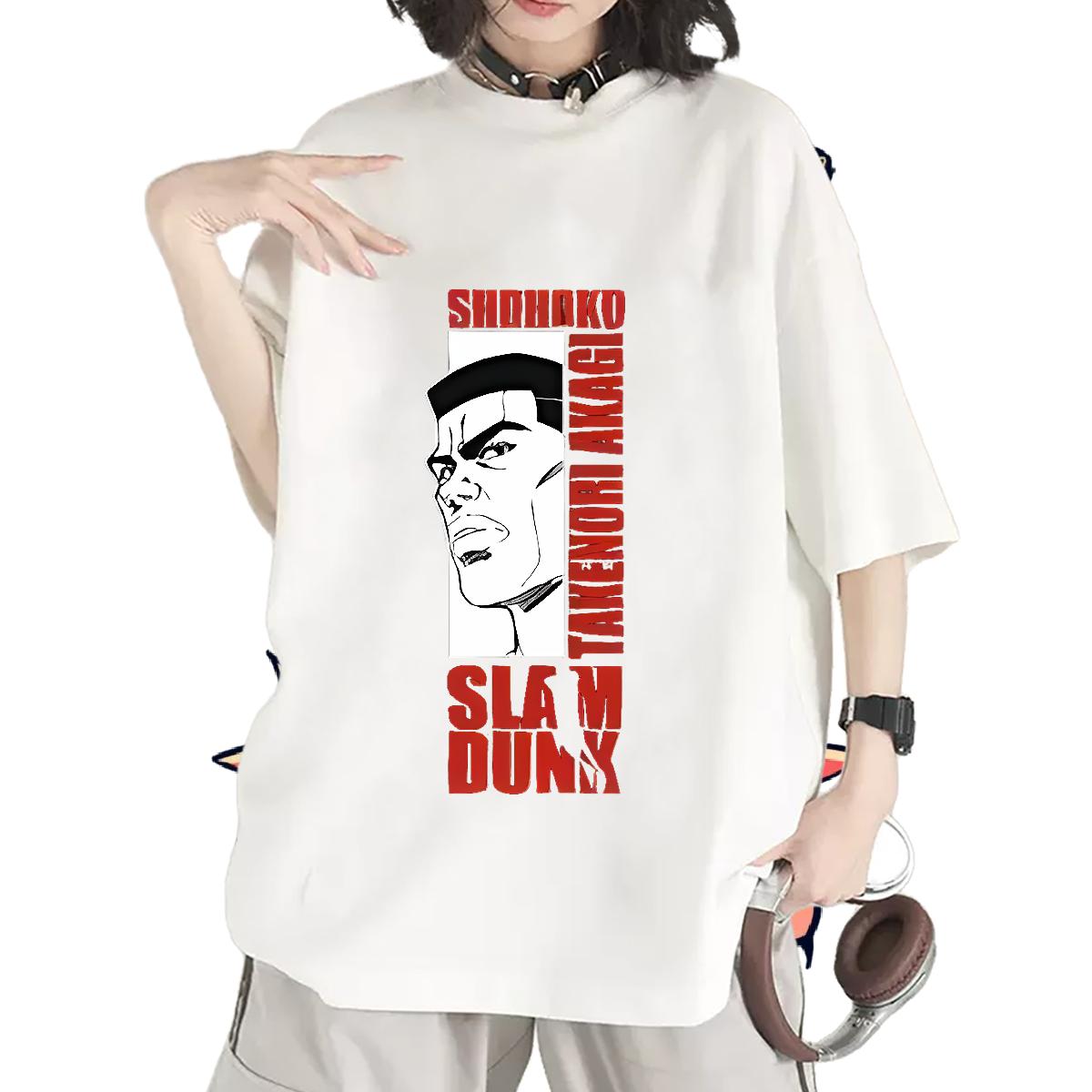 Loose fit Woman T Shirts Breathable Crew Neck Cotton Tee Shirt Hip Hop Stylist Tshirt for Man Woman Cartoon Floral Printing