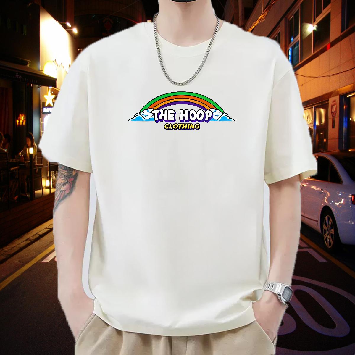 5A T-Shirts for Men Outdoor Cotton Breathable Soft Tshirts Factory Direct Custom Printing Tops Shirt