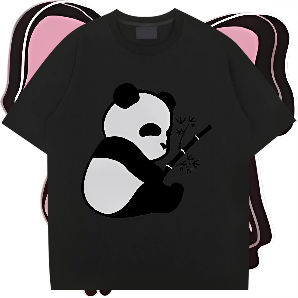 Popular Couples T Shirts Short Sleeve Cotton O-Neck Street Wear T-Shirts Custom Cartoon Designer Tops