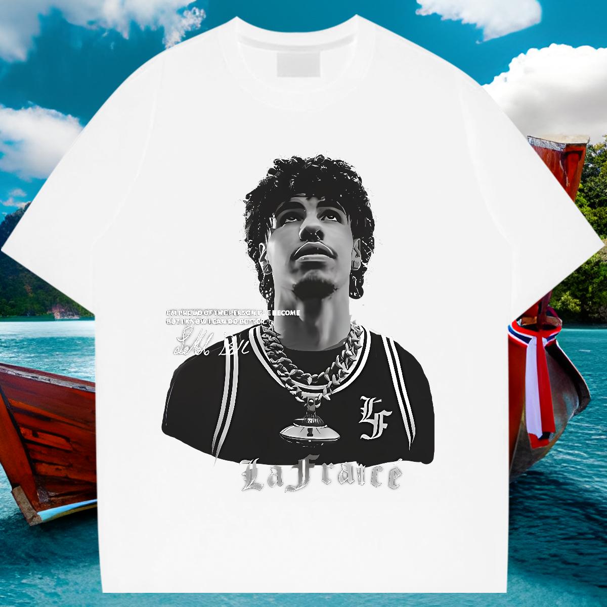 Fashion New T Shirt For Man Cotton Breathable Soft Hip Hop Couples T Shirts Cartoon Printing S-3XL Designer Wear