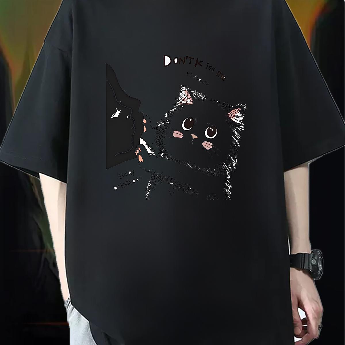 Loose Couples T Shirts Cotton Breathable Casual T-Shirts White Plus Size New Clothings