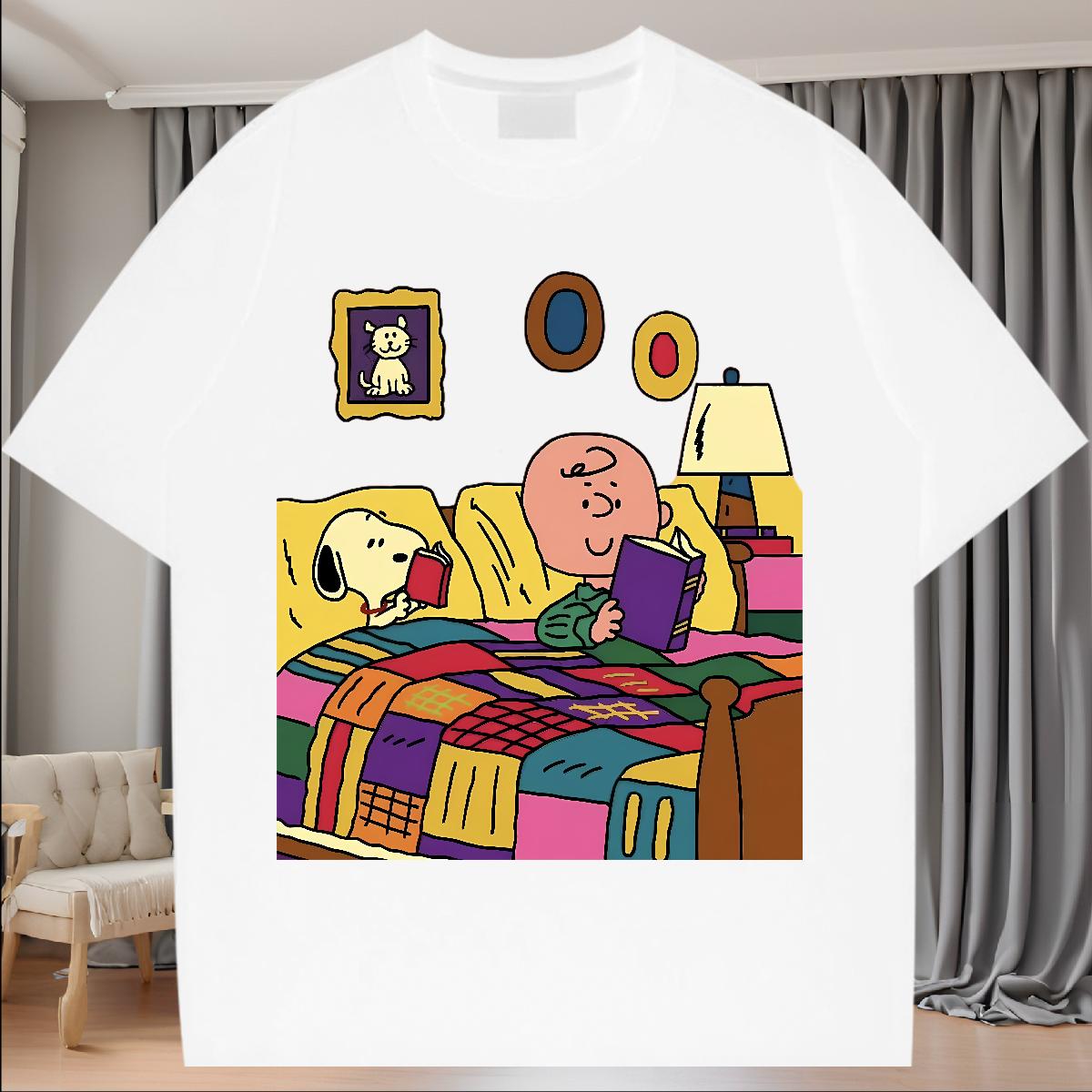 Customized T Shirts Men Floral Print Home Outdoor Men Tshirts 180g Cotton High Quality