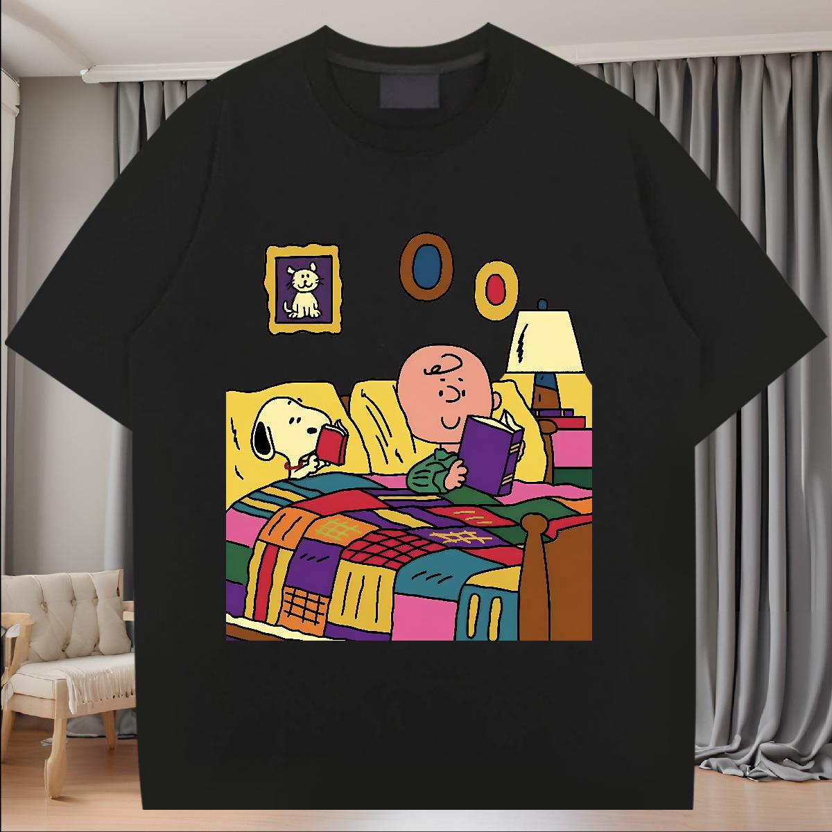 Customized T Shirts Men Floral Print Home Outdoor Men Tshirts 180g Cotton High Quality