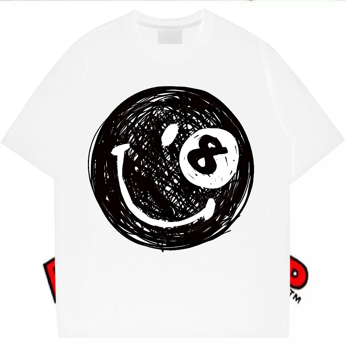 Fashion Design T Shirt For Man Cartoon Print Men Tops Tees Daily Wear Cotton Breathable Comfortable Clothings