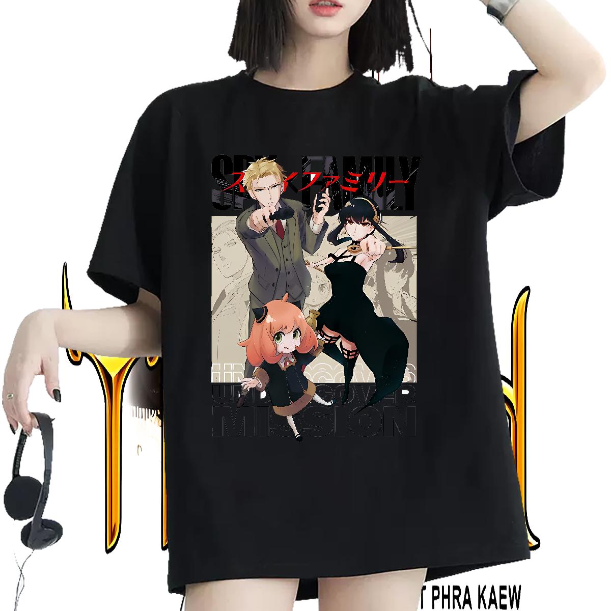 Cotton O Neck Short Sleeves T-Shirts for Women Stylist Street Casual Woman Tshirt Anime Lady Clothes