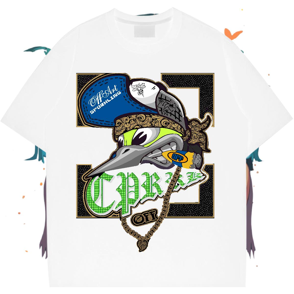 2024 New T shirt Customized Print Mens Tshirts Outdoor Breathable Short Sleeve Loose Fit Tops Shirt